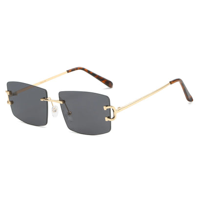 VP1204 - RIMLESS SQUARE FASHION SUNGLASSES