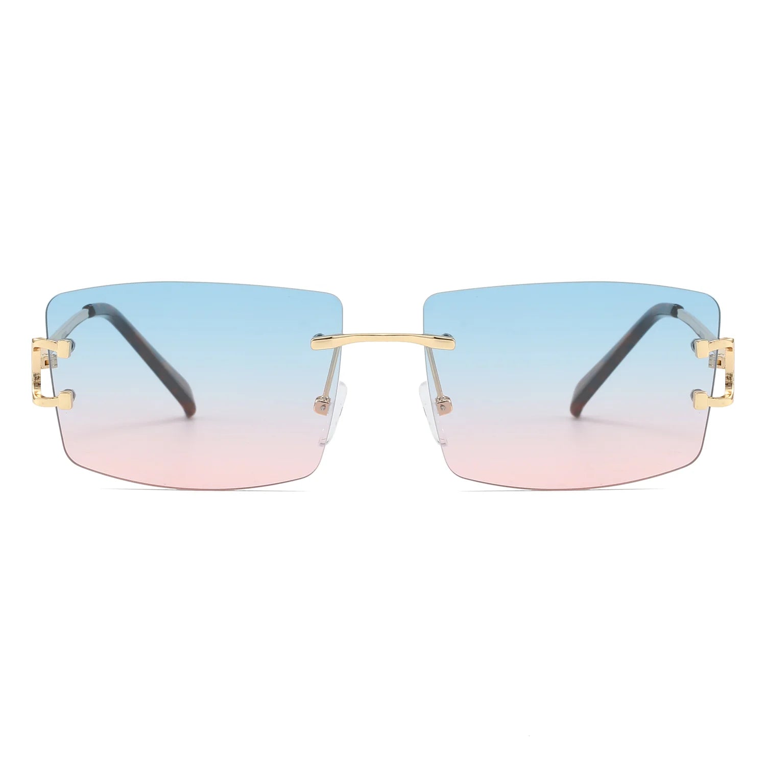 VP1204 - RIMLESS SQUARE FASHION SUNGLASSES