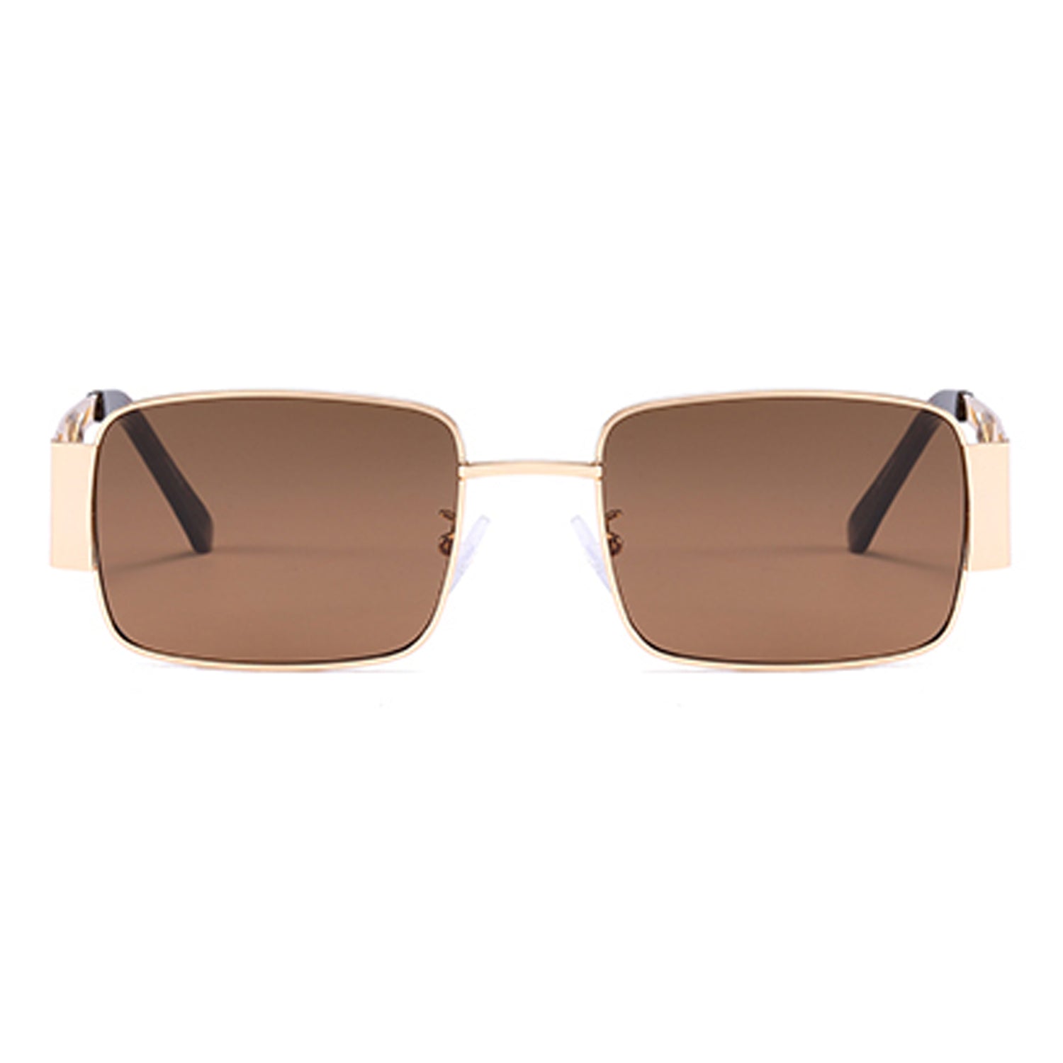 VP4030 - SQUARE RETRO TINTED FASHION FLAT TOP SUNGLASSES