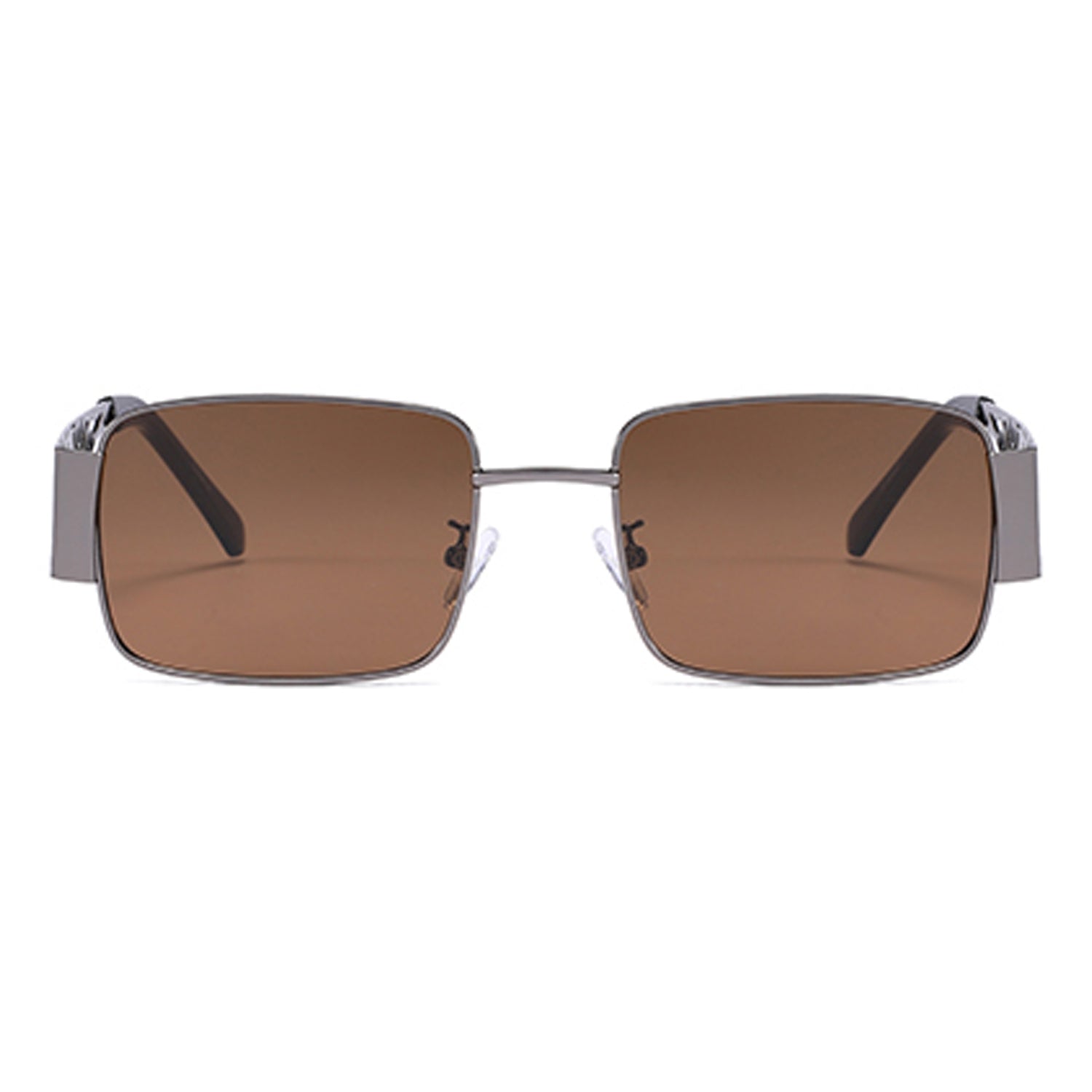 VP4030 - SQUARE RETRO TINTED FASHION FLAT TOP SUNGLASSES