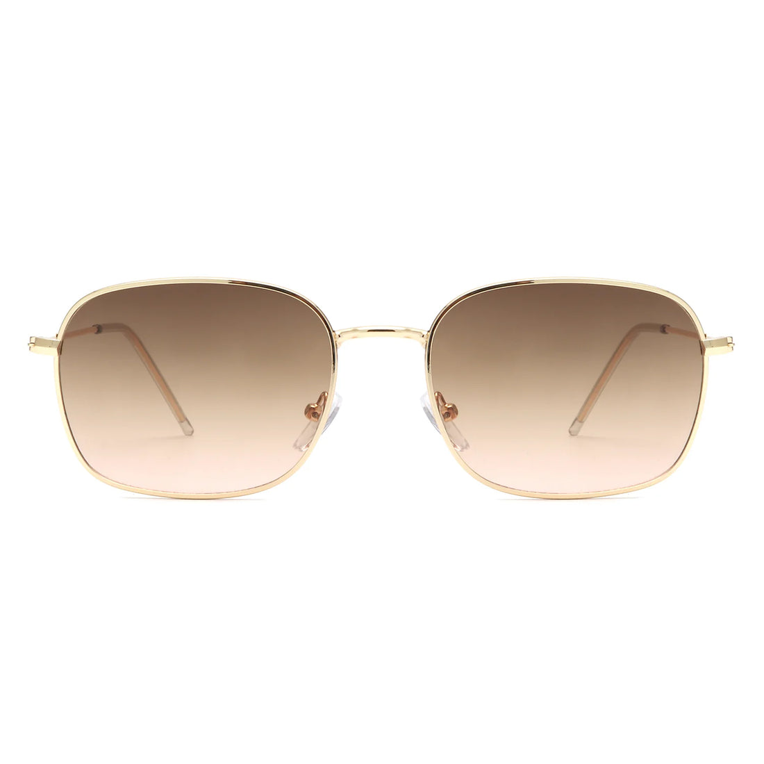 VR1005 - RETRO SQUARE FLAT TOP TINTED SUNGLASSES