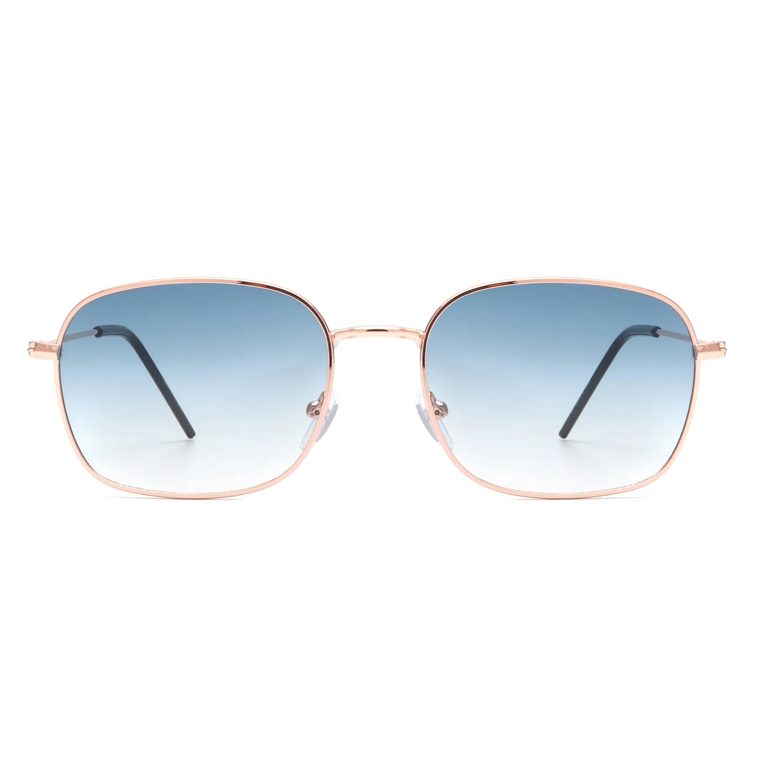 VR1005 - RETRO SQUARE FLAT TOP TINTED SUNGLASSES