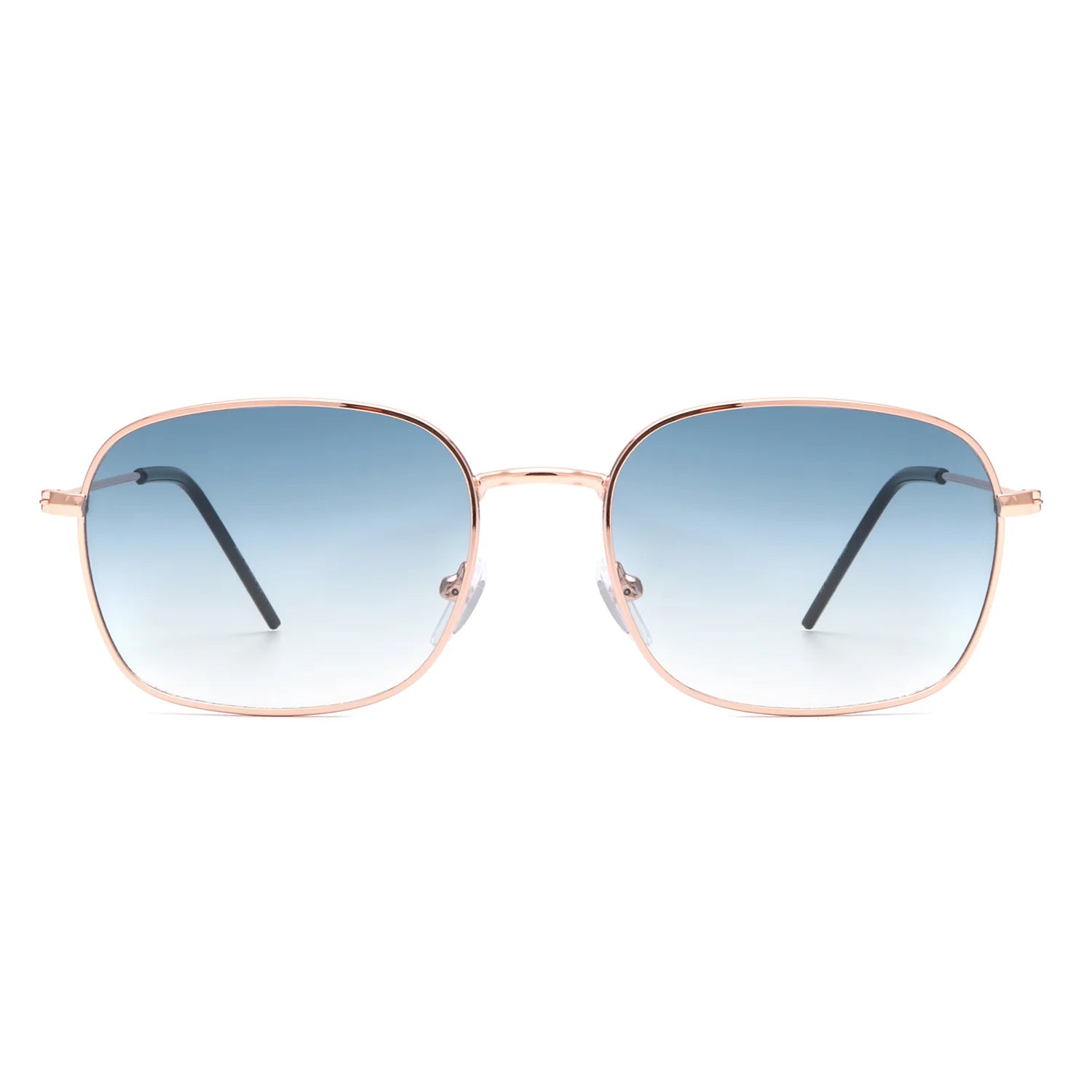 VR1005 - RETRO SQUARE FLAT TOP TINTED SUNGLASSES