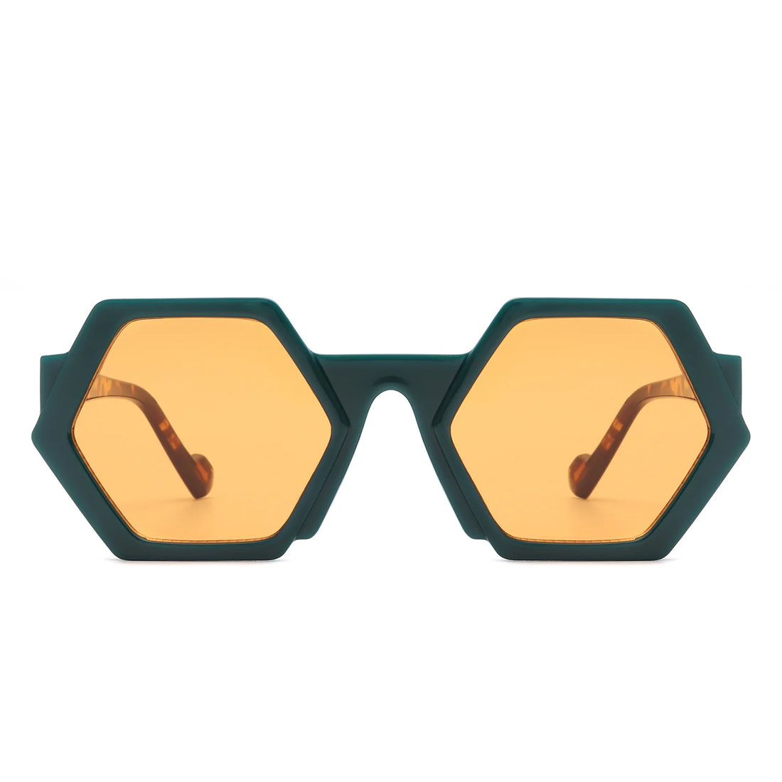 VR1209 - GEOMETRIC ROUND IRREGULAR TINTED SUNGLASSES