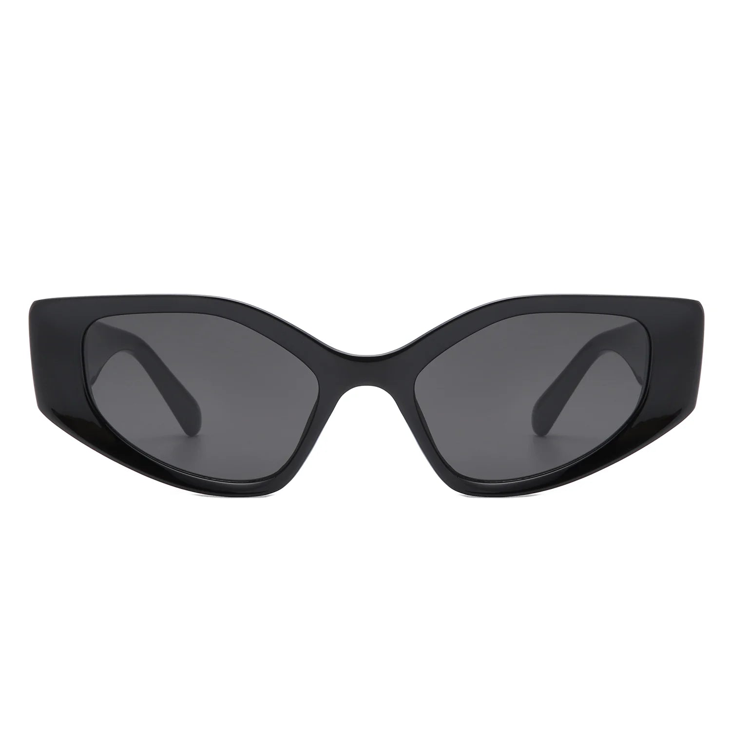 VR1234 - GEOMETRIC RECTANGLE RETRO FASHION CAT EYE SUNGLASSES