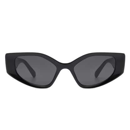 VR1234 - GEOMETRIC RECTANGLE RETRO FASHION CAT EYE SUNGLASSES