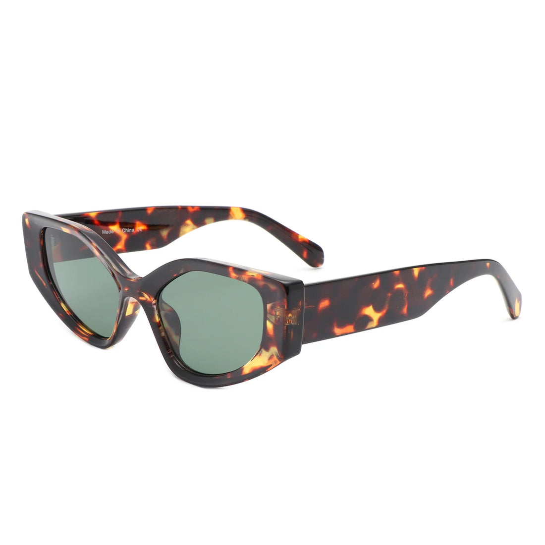 VR1234 - GEOMETRIC RECTANGLE RETRO FASHION CAT EYE SUNGLASSES