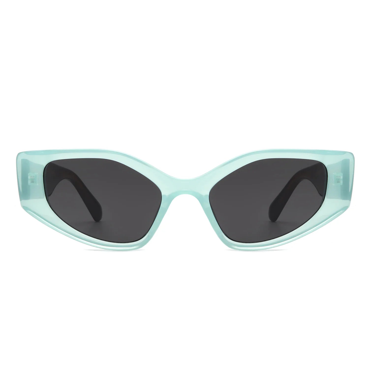 VR1234 - GEOMETRIC RECTANGLE RETRO FASHION CAT EYE SUNGLASSES