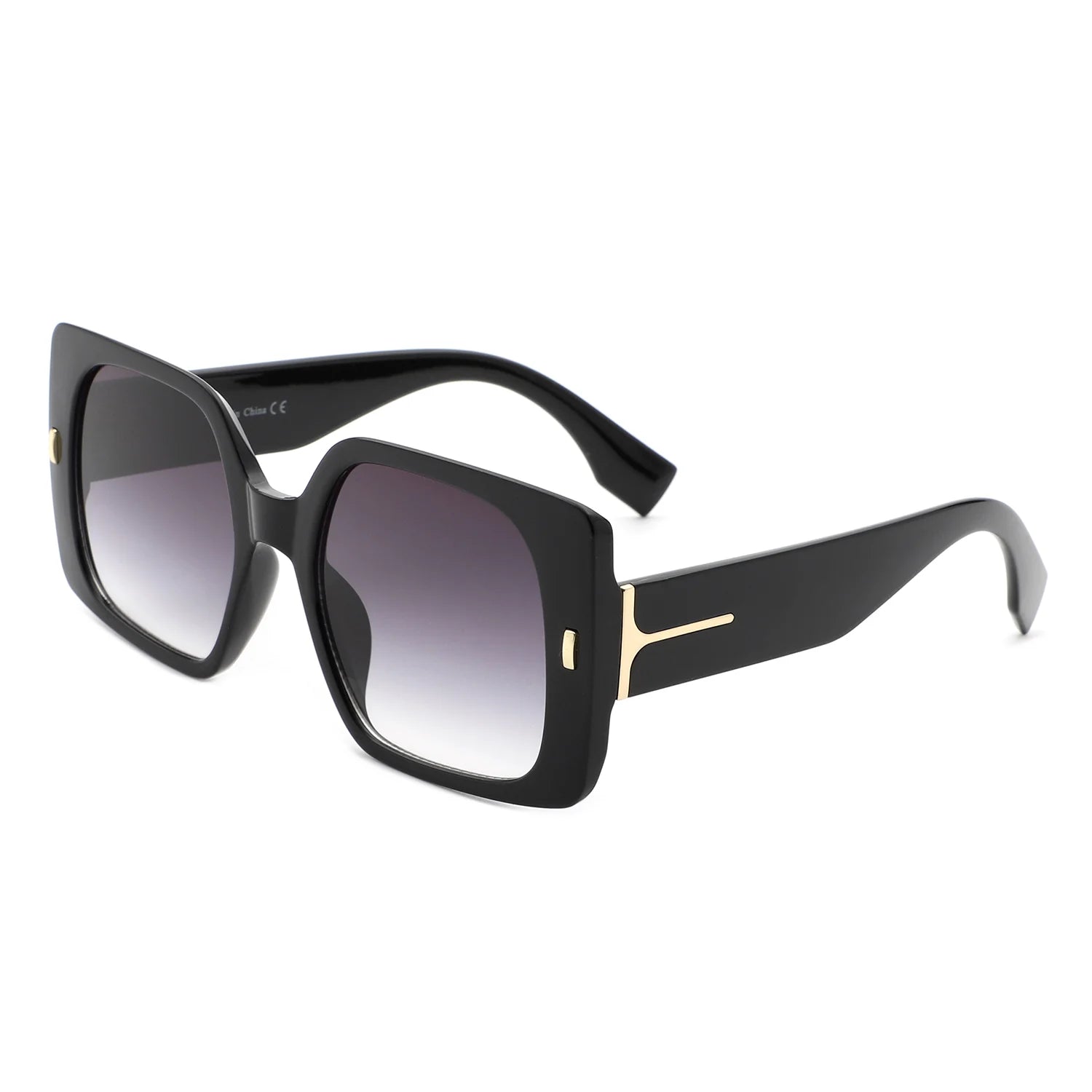 VR1236 - SQUARE FLAT TOP CHIC FASHION WOMEN SUNGLASSES