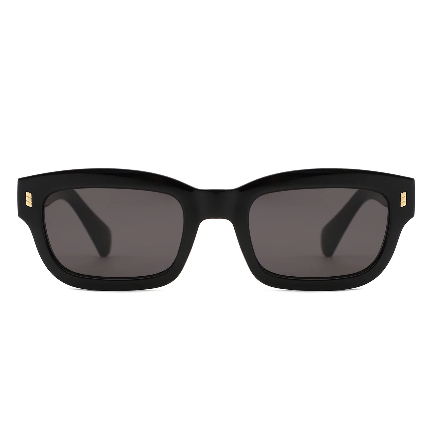 VR1242 - SQUARE RETRO NARROW RECTANGULAR SUNGLASSES