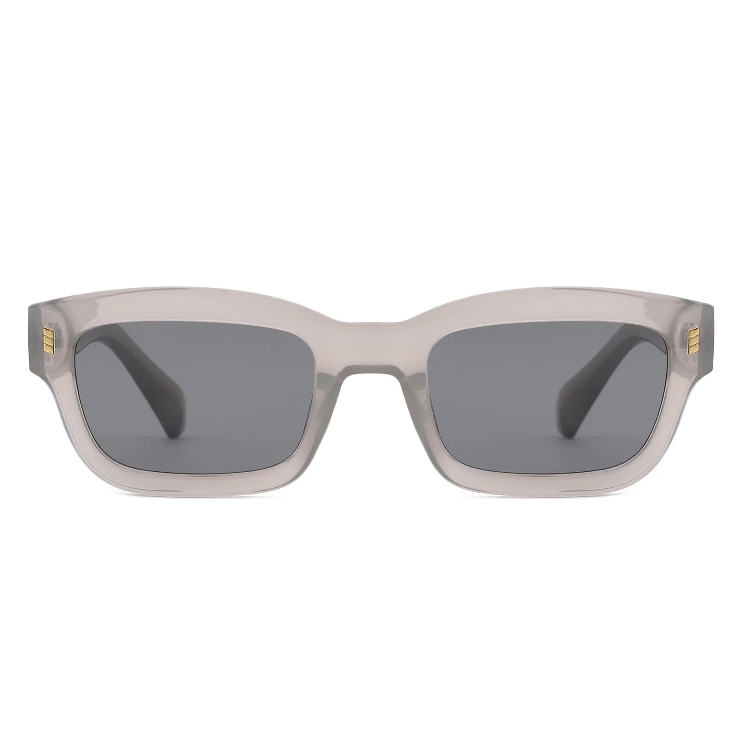 VR1242 - SQUARE RETRO NARROW RECTANGULAR SUNGLASSES