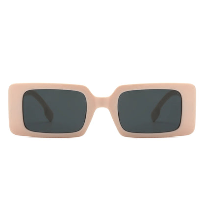 VR1250 - RETRO SQUARE THICK FRAME FASHION SUNGLASSES