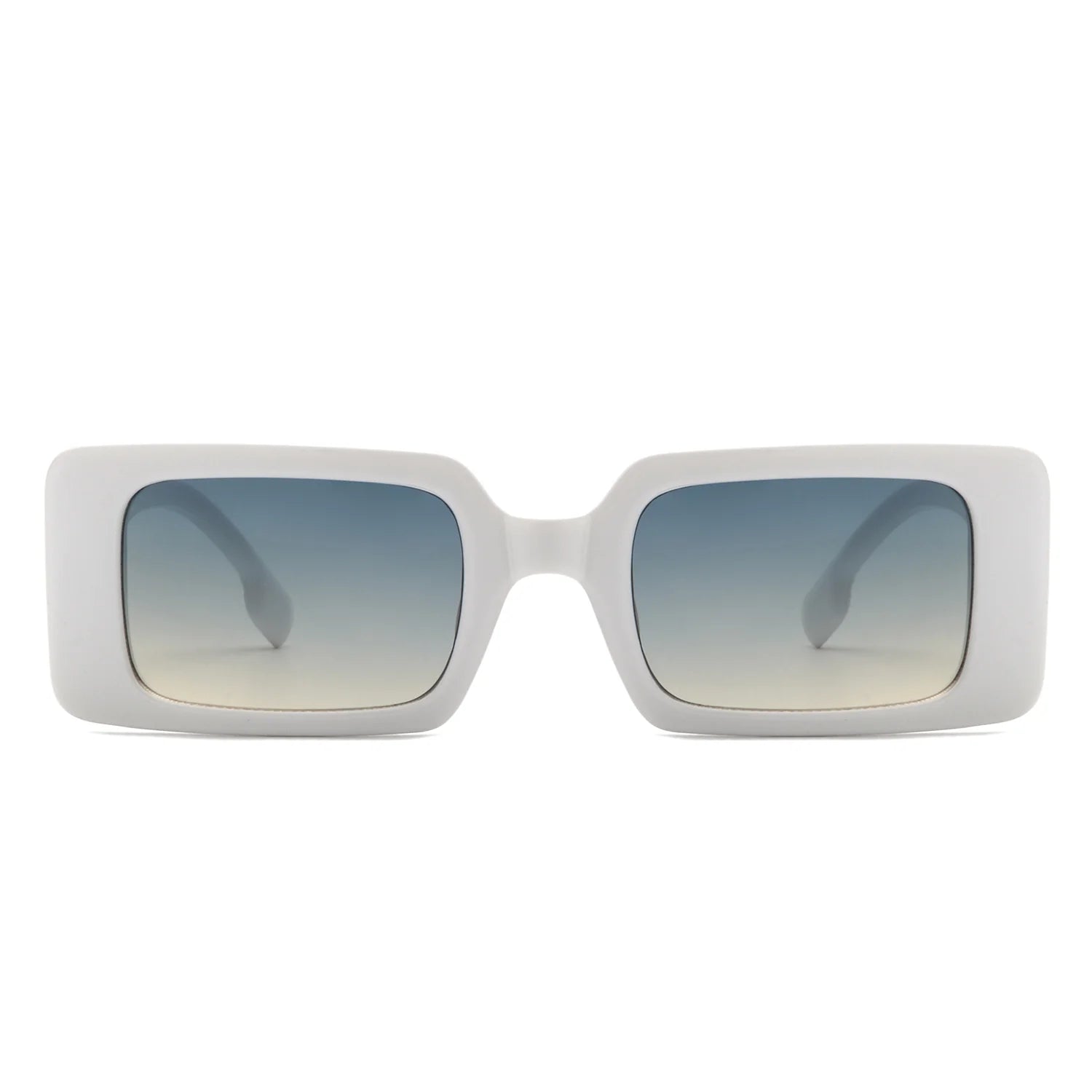 VR1250 - RETRO SQUARE THICK FRAME FASHION SUNGLASSES