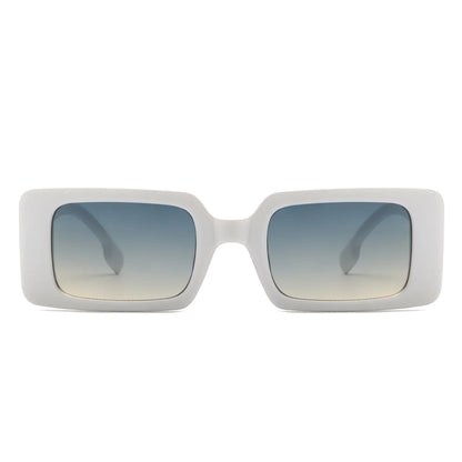 VR1250 - RETRO SQUARE THICK FRAME FASHION SUNGLASSES