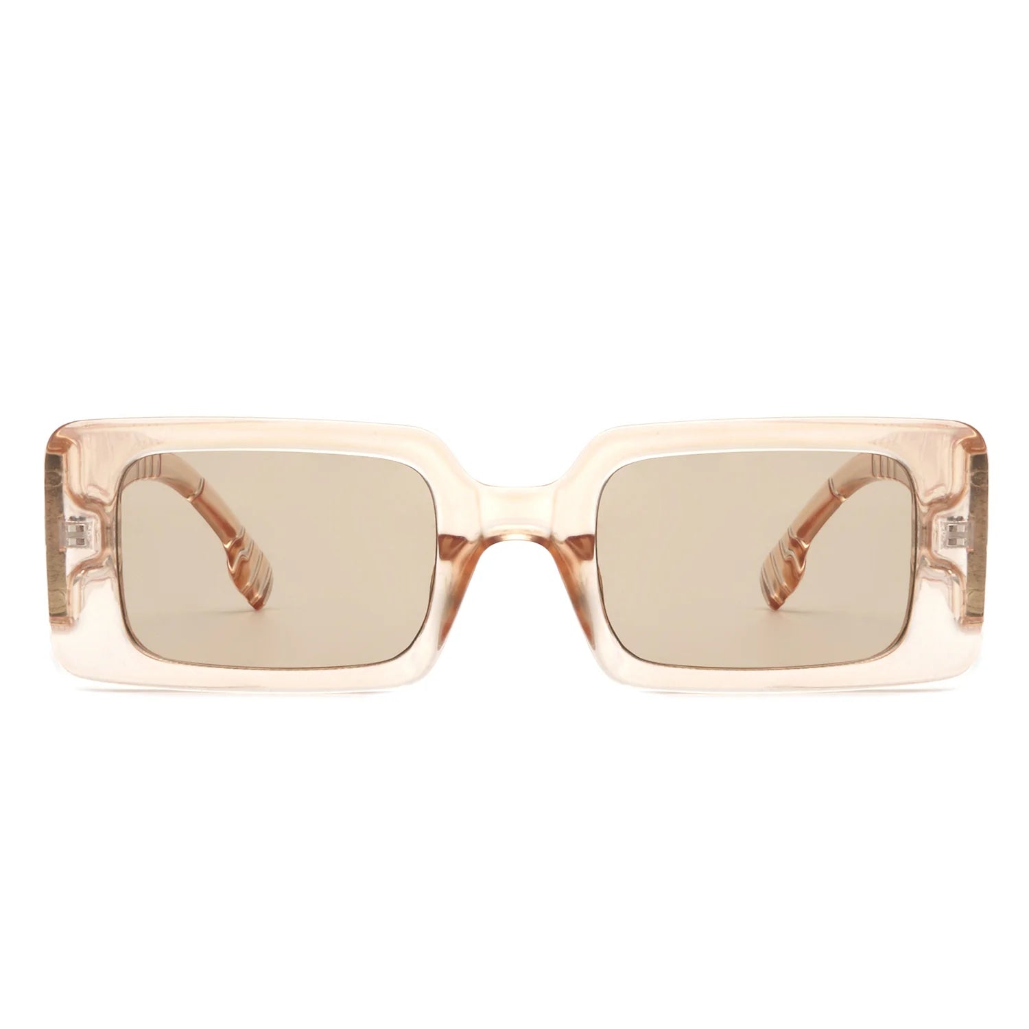 VR1250 - RETRO SQUARE THICK FRAME FASHION SUNGLASSES