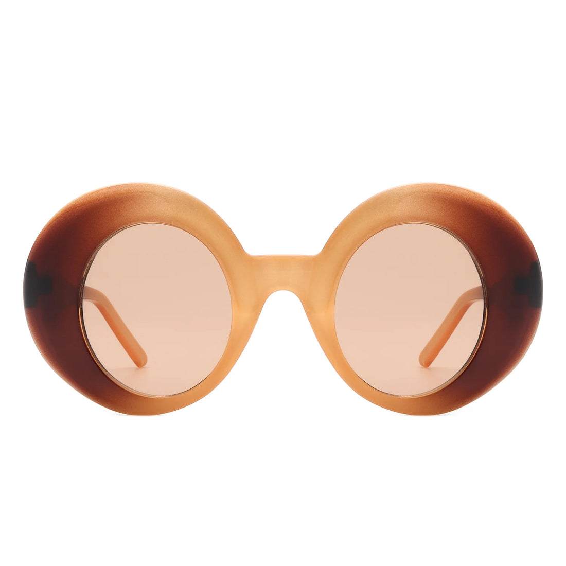 VR1267 - OVERSIZE RETRO ROUND SUNGLASSES