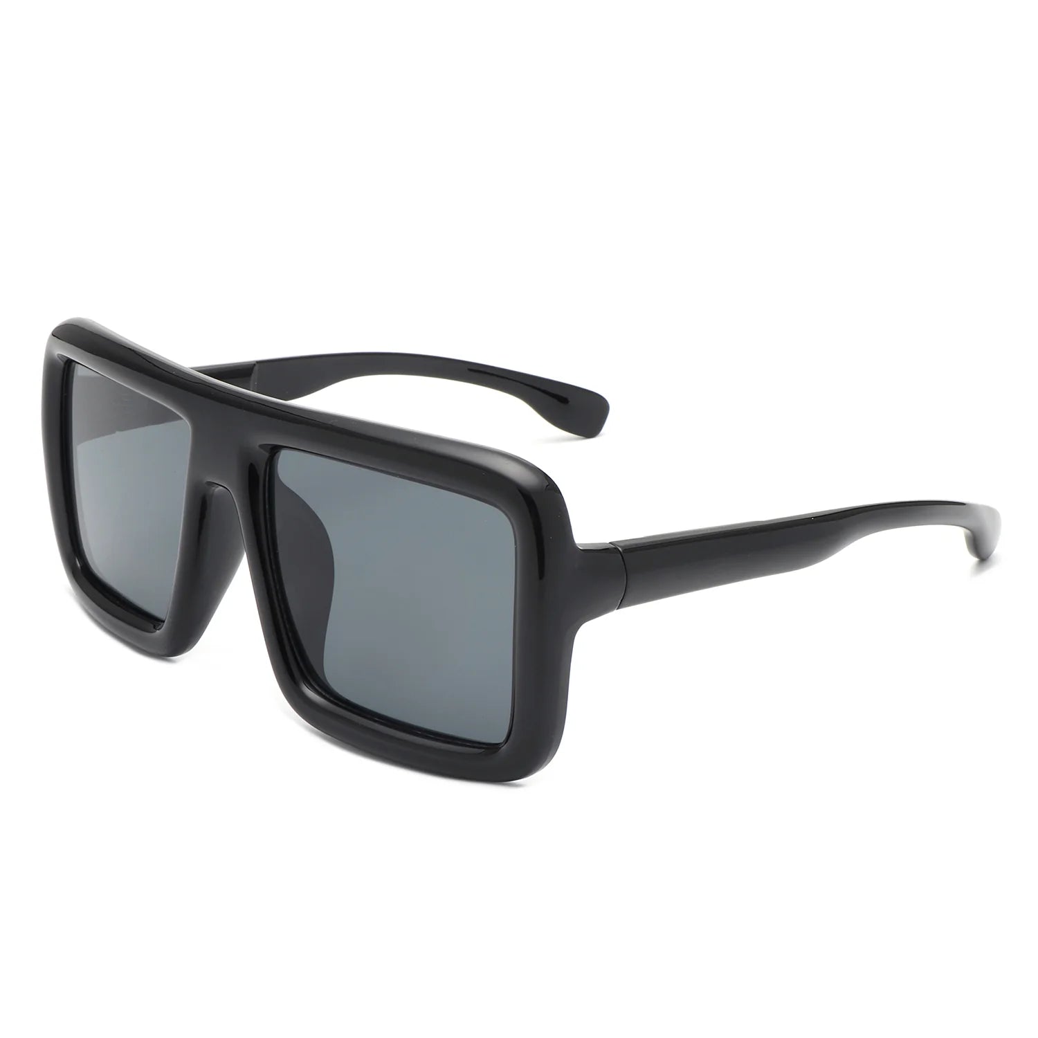 VR1281 - OVERSIZE SQUARE FLAT TOP WOMEN FASHION SUNGLASSES