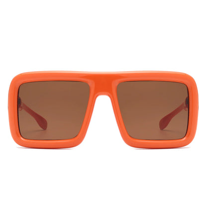 VR1281 - OVERSIZE SQUARE FLAT TOP WOMEN FASHION SUNGLASSES