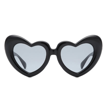 VR1282 - HEART SHAPED CHUNKY NOVELTY PARTY SUNGLASSES