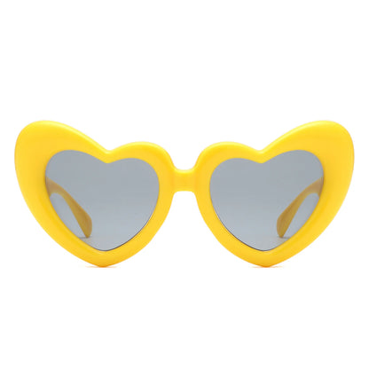 VR1282 - HEART SHAPED CHUNKY NOVELTY PARTY SUNGLASSES