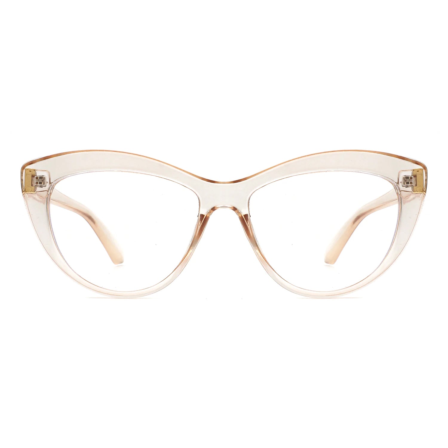 VR2013 - RETRO BOLD ROUND CAT EYE BLUE LIGHT BLOCKER GLASSES