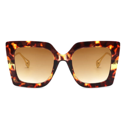 VR2024-1 - WOMEN SQUARE OVERSIZE RETRO FASHION CAT EYE SUNGLASSES