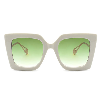VR2024-1 - WOMEN SQUARE OVERSIZE RETRO FASHION CAT EYE SUNGLASSES