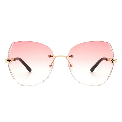 VR2024- RECTANGLE RETRO SLIM TINTED NARROW SUNGLASSES