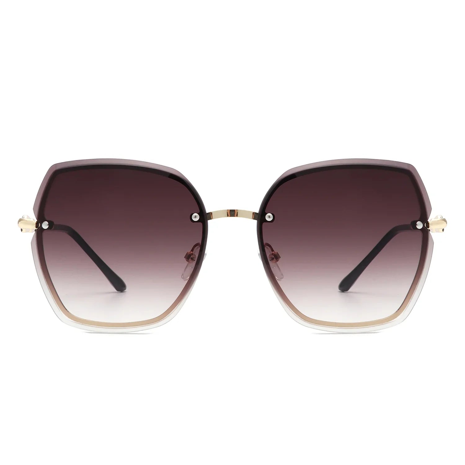 VR2066 - OVERSIZE CHIC SQUARE FASHION SUNGLASSES