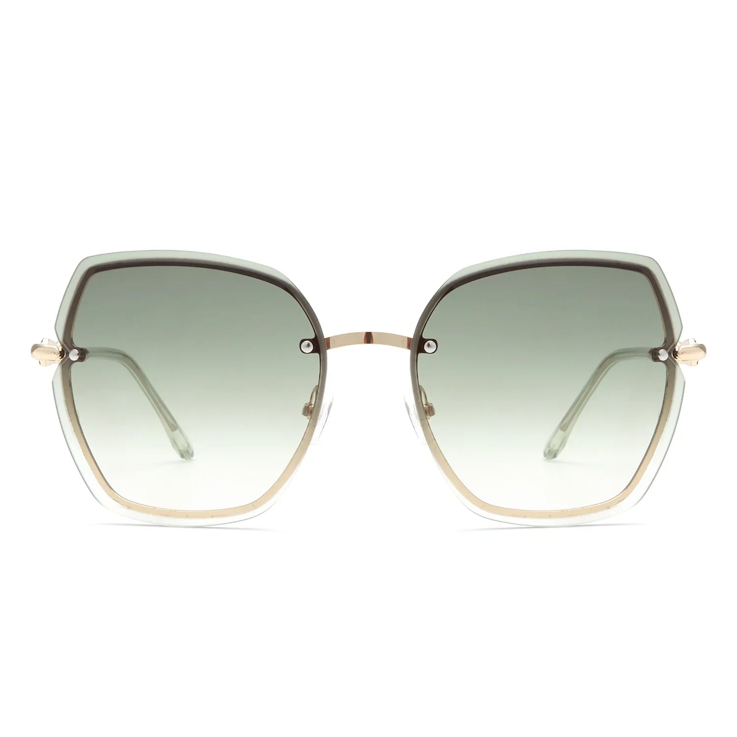 VR2066 - OVERSIZE CHIC SQUARE FASHION SUNGLASSES