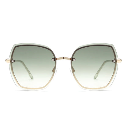 VR2066 - OVERSIZE CHIC SQUARE FASHION SUNGLASSES
