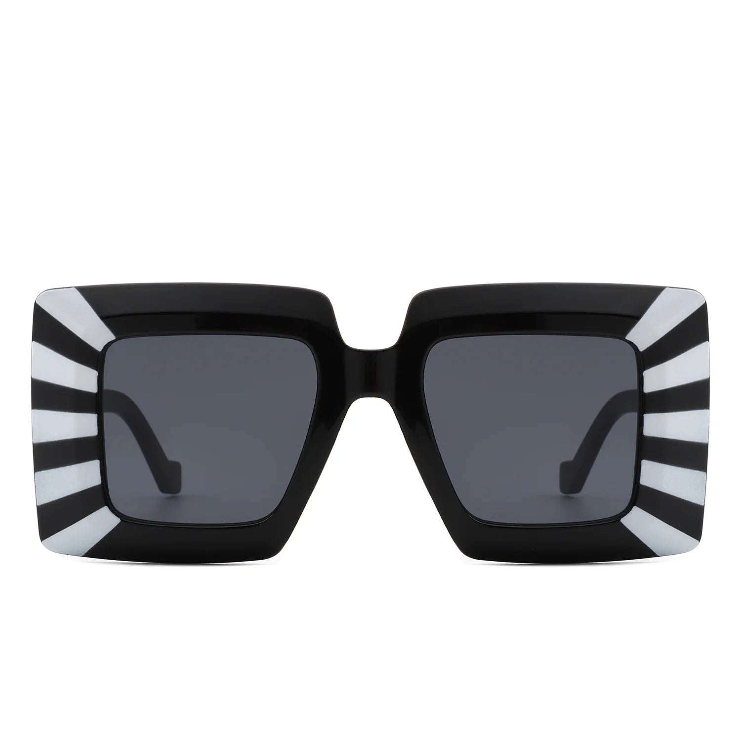 VR2118 - FASHION SQUARE FLAT TOP OVERSIZE WOMEN SUNGLASSES