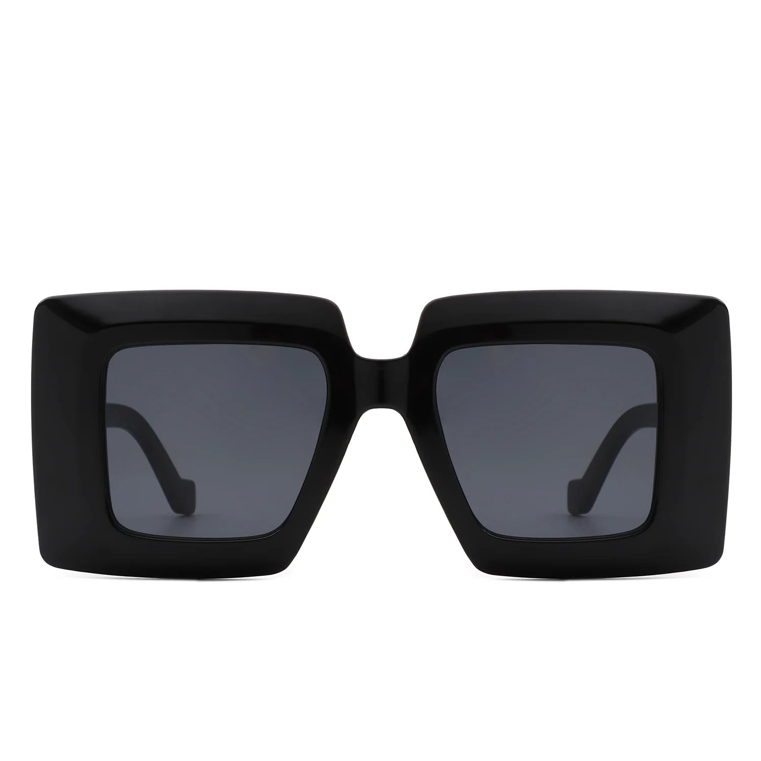 VR2118 - FASHION SQUARE FLAT TOP OVERSIZE WOMEN SUNGLASSES