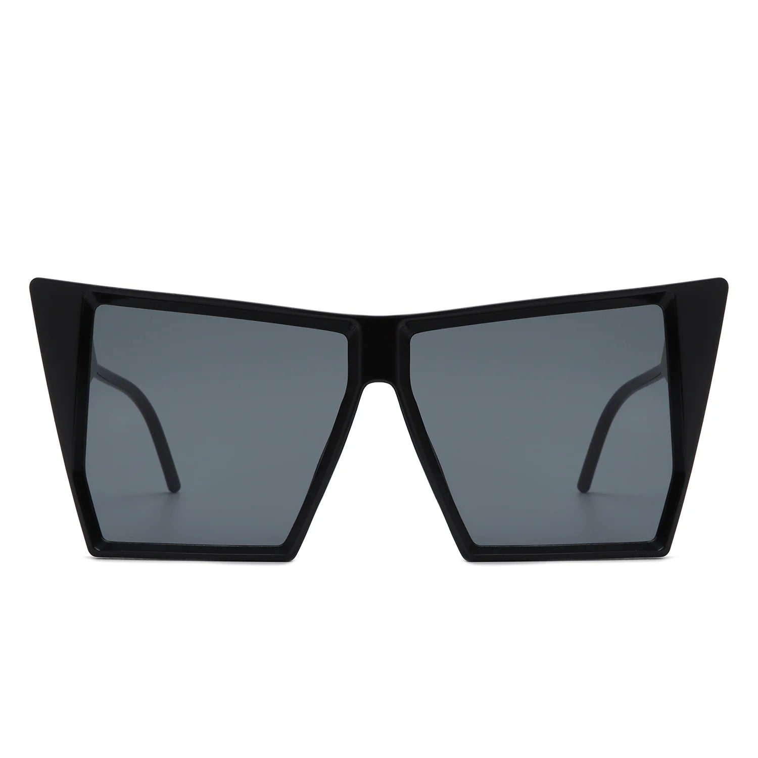 VR2135 - SQUARE OVERSIZE FLAT TOP FASHION SUNGLASSES
