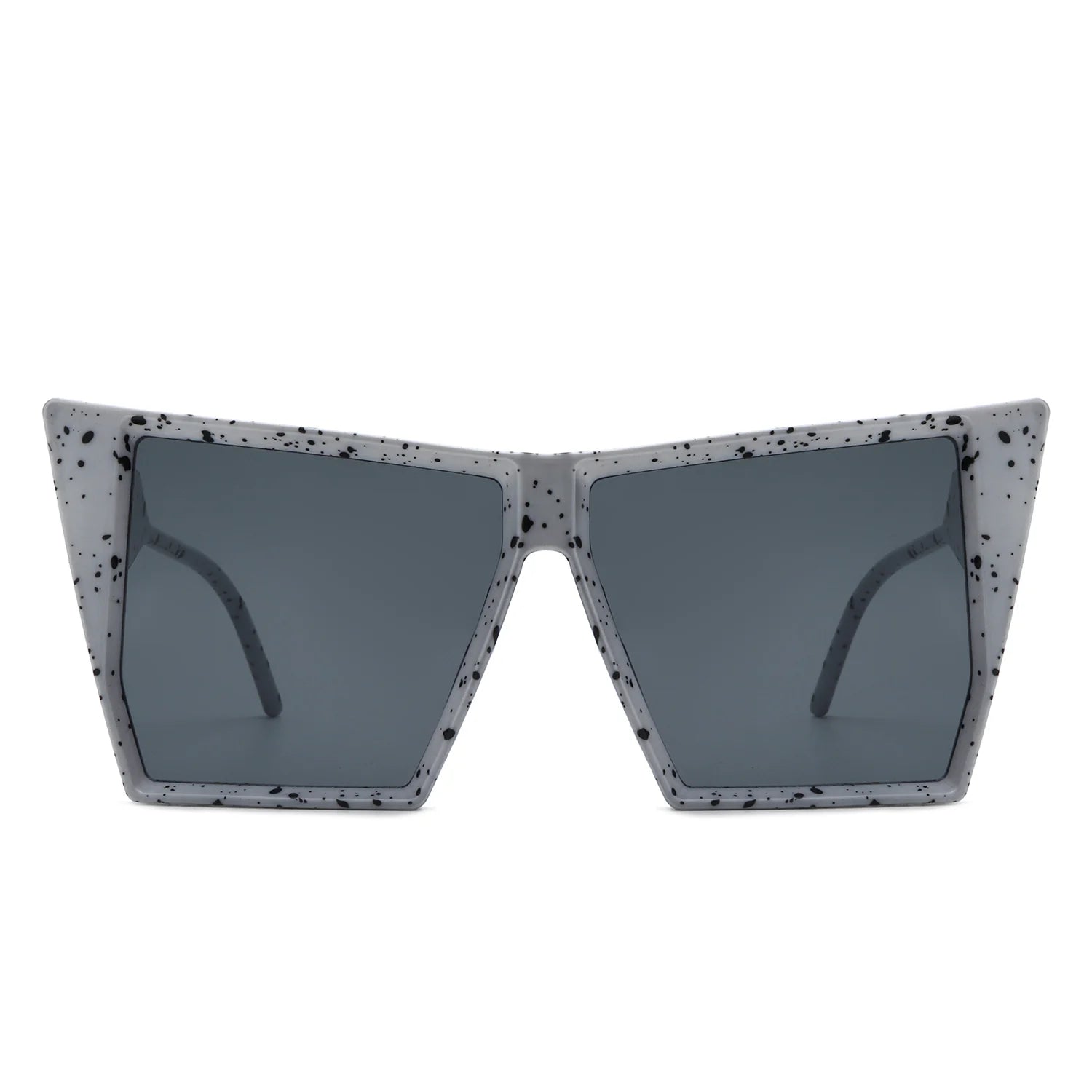VR2135 - SQUARE OVERSIZE FLAT TOP FASHION SUNGLASSES